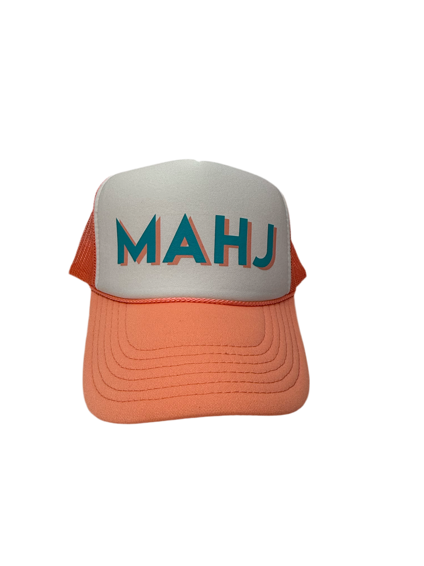 Mahjong-MAHJ peach/teal/peach